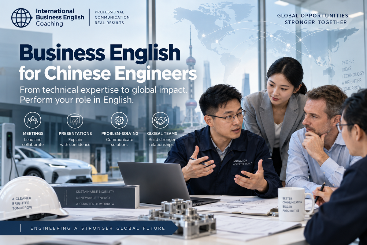 Business English for Chinese Engineers | Role-Based Corporate English Training