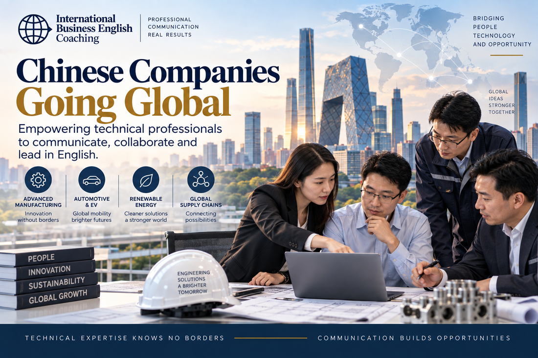 Corporate English Training for Chinese Companies Going Global