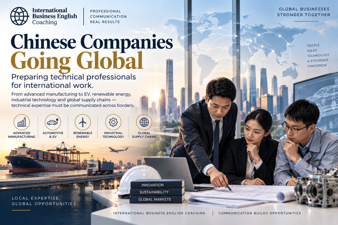 Corporate English Training for Chinese Companies Going Global