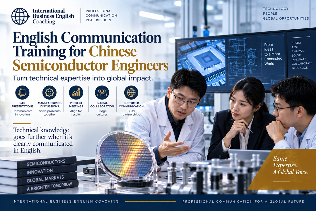 English Training for Chinese Semiconductor Engineers